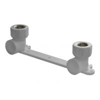 Настенный комплект PPRC d20х1/2" ВР белый Политэк