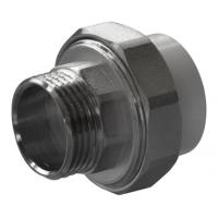 Муфта разъемная PPRC d32х1" НР белая Политэк