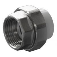Муфта разъемная PPRC d20х3/4" ВР белая Политэк