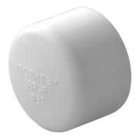 Заглушка PPRC d63 белая Политэк