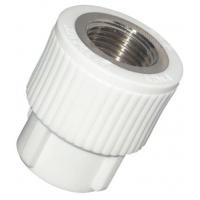 Муфта комбинированная PPRC d20х1/2" ВР белая FORA by TEBO