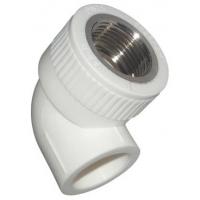 Угольник комбинированный PPRC d20х3/4" ВР белый FORA by TEBO
