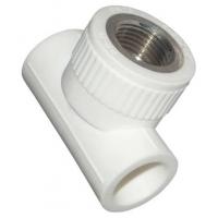 Тройник комбинированный PPRC d25х3/4" ВР белый FORA by TEBO