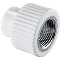 Муфта комбинированная PPRC d32х1/2" ВР белая TEBO
