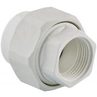 Муфта пластиковая разъемная PPRC d20х1/2" ВР белая TEBO