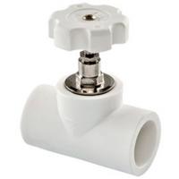 Вентиль PPRC d32 белый TEBO