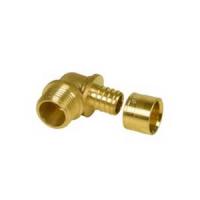 Угольник с наружной резьбой НР1/2"-20, тип 011, 10 бар