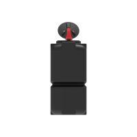 Емкость ST 2000л с откидной крышкой черная