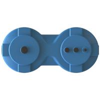 Танк EVO 1000 л с крышкой и сливом