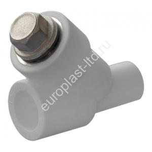Фильтр сетчатый PPRC d25х3/4" Вн/Нар белый Политэк - Изображение 1