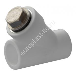 Фильтр сетчатый PPRC d25х3/4" Вн/Вн белый Политэк - Изображение 1