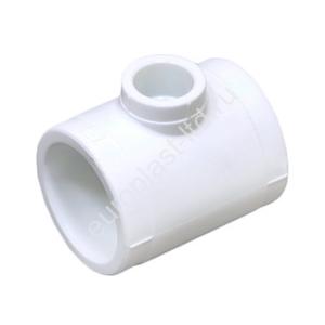 Тройник переходной PPRC d25/20/25 белый Fusitek - Изображение 1