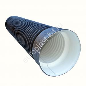 Труба гофрированная двухслойная с раструбом FDplast SN6 d800/687 - Изображение 1