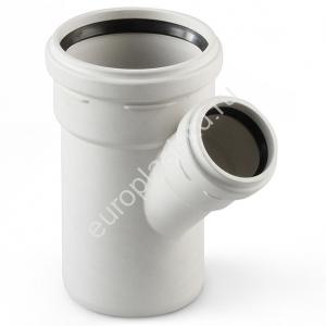 Тройник 160x110/45° для бесшумной канализации - Изображение 1