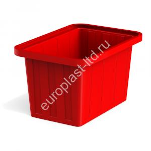 Ванна пищевая 400л красная - Изображение 1
