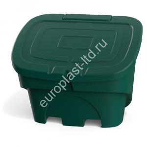 Ящик с крышкой 400 л зеленый PREMIUM - Изображение 1