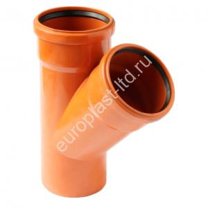 Тройник ПП d160/110  45°VALFEX - Изображение 1