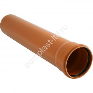 Труба НПВХ компакт SN4 160*4.0 L-3000 наружная канализация Aquaviva - Изображение 1