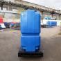 Емкость ST 2000 л с патрубками 100мм с откидной крышкой синяя в обрешетке - Изображение 4